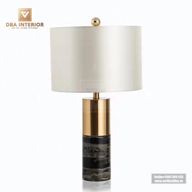 Đèn ngủ thân đá tự nhiên cao cấp thiết kế sang trọng