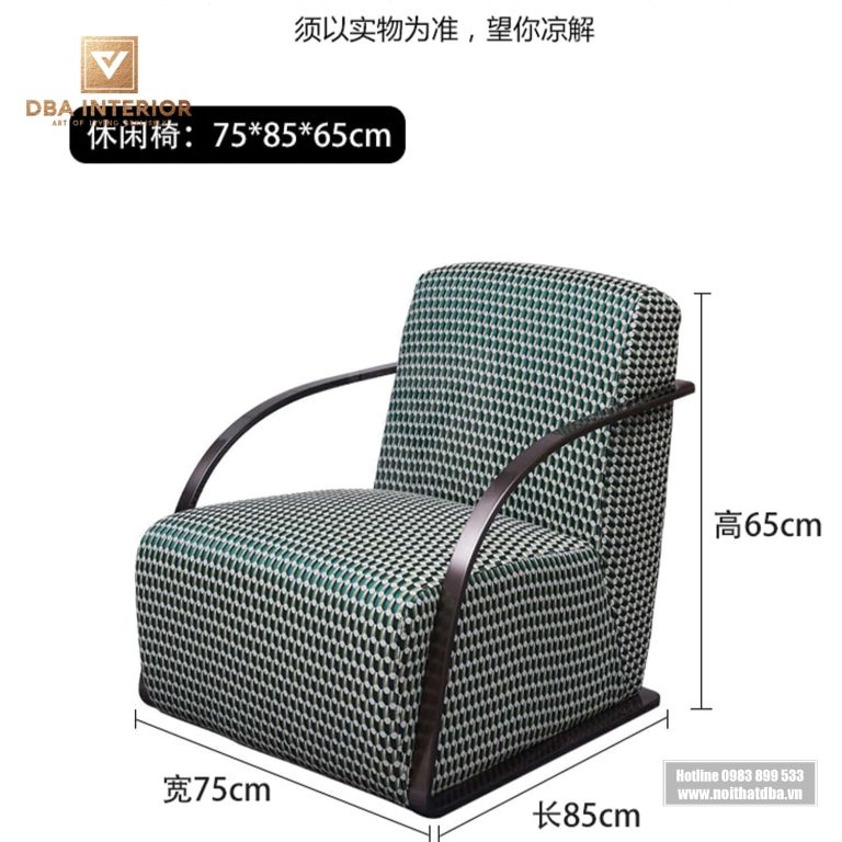 Ghế thư giãn sang trọng khung thép không gỉ cao cấp GH01