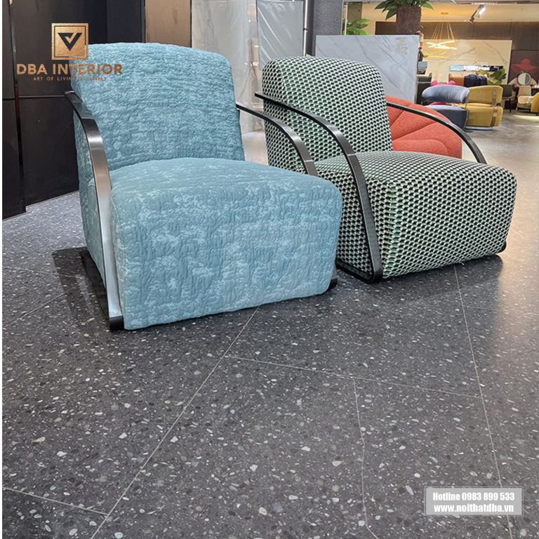 Ghế thư giãn sang trọng khung thép không gỉ cao cấp GH01