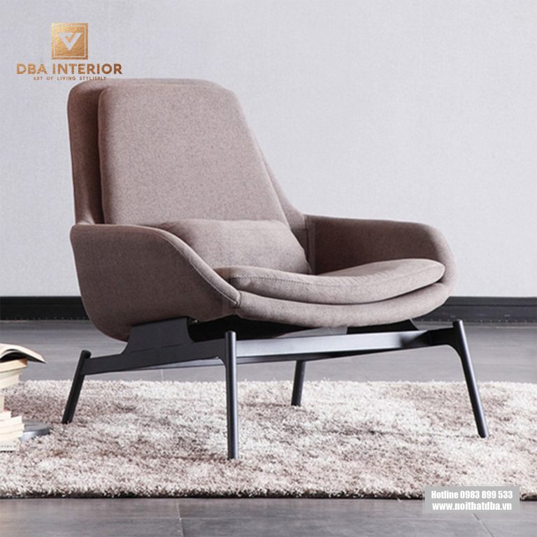 Ghế thư giãn phong cách Bắc Âu chất liệu gỗ rắn hiện đại GH15