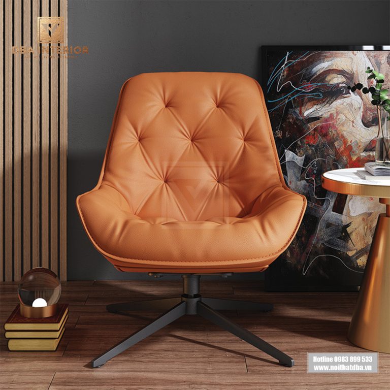 Ghế thư giãn chân xoay phong cách luxury nhập khẩu GH46