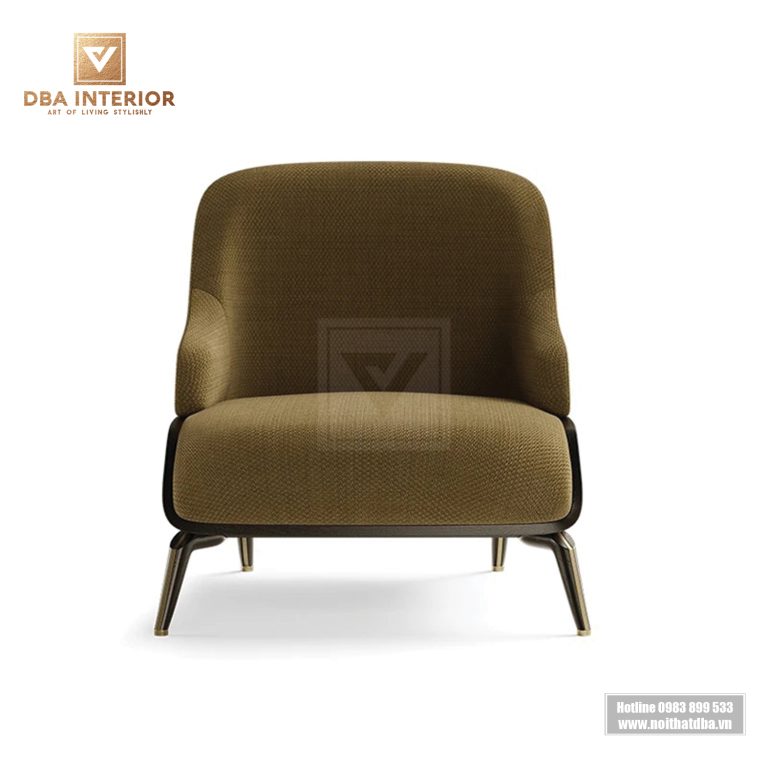 Ghế đơn thư giãn đệm mút bọc vải nhập khẩu cao cấp GH36