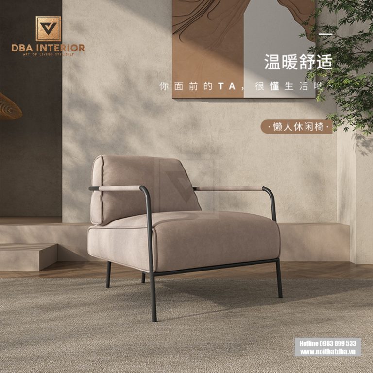 Ghế thư giãn phong cách hiện đại tối giản nhập khẩu GH39