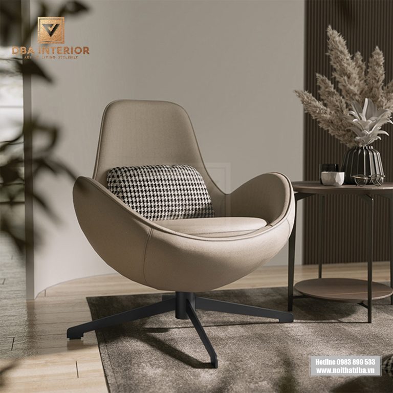 Ghế thư giãn Aloise 2023 chân xoay GH32