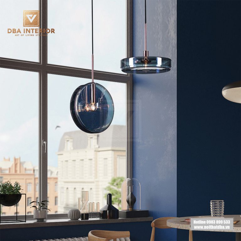 Bộ đèn thả chao kiểu dáng tròn dẹt ấn tượng DT20
