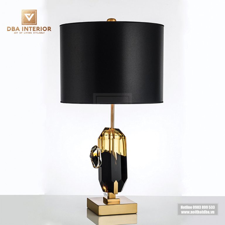Đèn ngủ để bàn hình dạng đá quý thiết kế sang trọng DB12