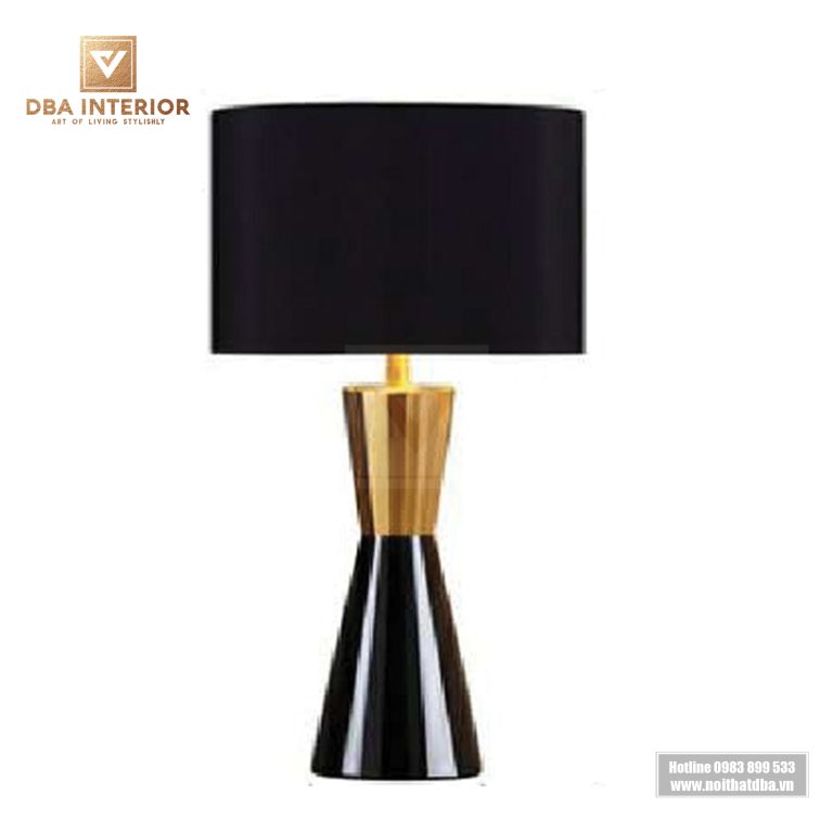 Đèn ngủ để bàn thiết kế thắt eo cách điệu chất liệu cao cấp DB15