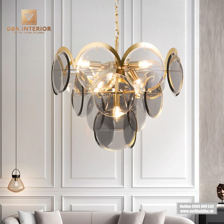 Đèn chùm thả trần nghệ thuật kiểu dáng sang trọng DT9